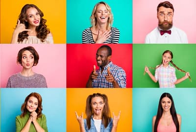 Multigenerational Dublin CA family smiling after comfortable, personalized dental care at We Care Dental